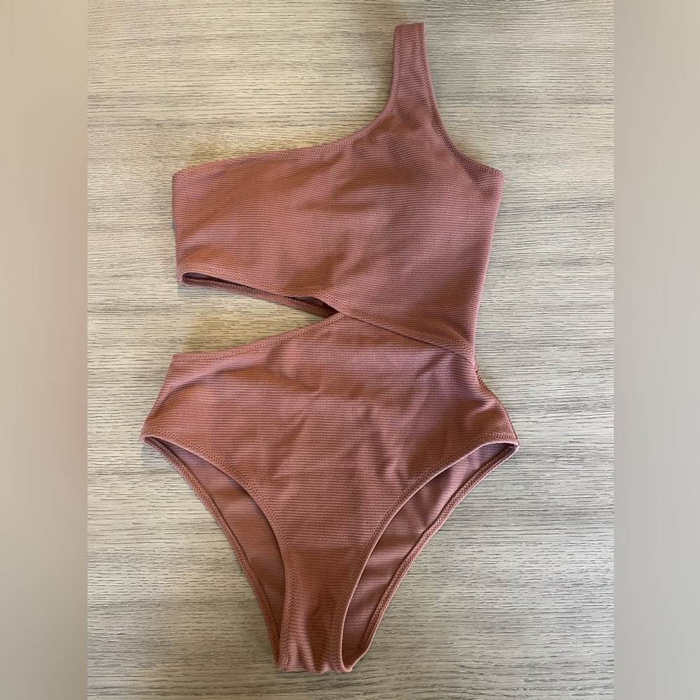 Cupshe Brown One Piece Swimsuit